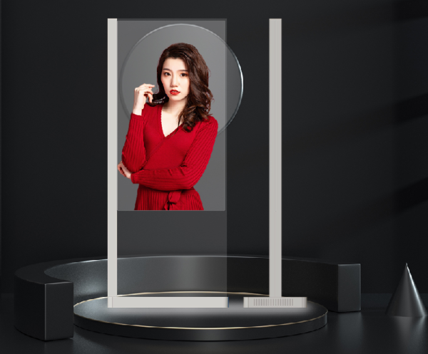 How about transparent OLED commercial display screens